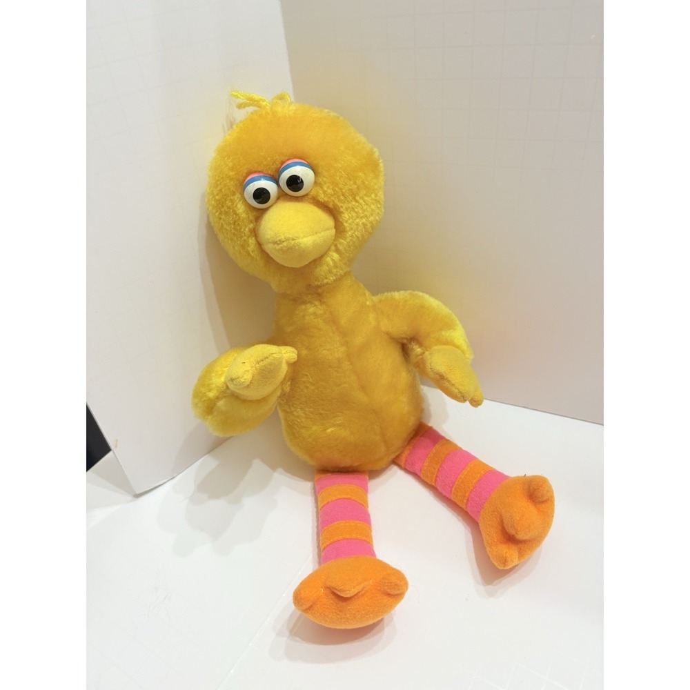 Big Bird Vintage Applause Sesame Street Large Yellow Stuffed Plush